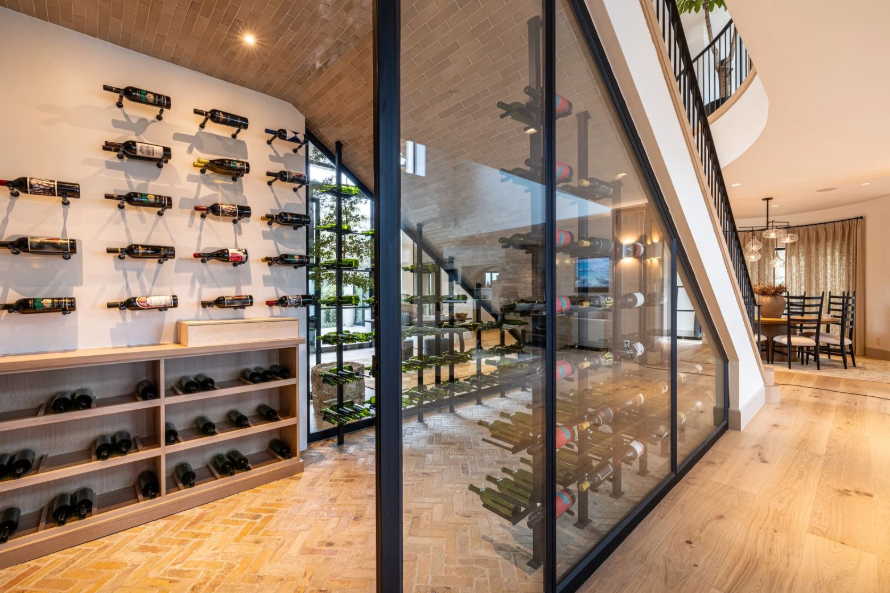 Custom Glass Wine Wall: A Luxury Feature Every Wine Lover Wants